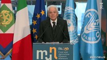 Fao, Mattarella: inaccettabili carestie e sperequazioni su cibo