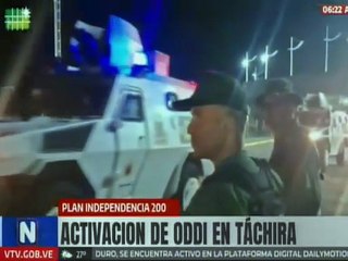 Desplegados los Órganos de Dirección para la Defensa Integral en el estado Táchira