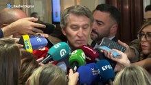 Feijóo no da crédito a que Ábalos siga como diputado en el Congreso