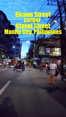 Elcano Street corner Clavel Street in Manila City, Philippines