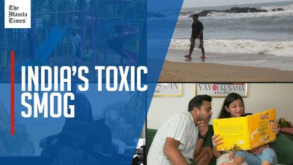 The families fleeing India's capital to escape the toxic smog