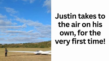 Aberystwyth teen achieves first solo glider flight