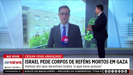 Israel ameaça voltar a atacar Gaza se corpos de reféns não forem devolvidos