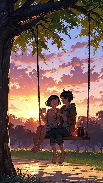 Sunlit laughter
