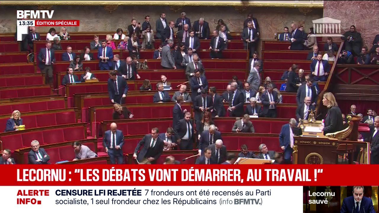 Après les rejets des motions de censure, LFI et le RN restent persuadés de la chute prochaine du gouvernement