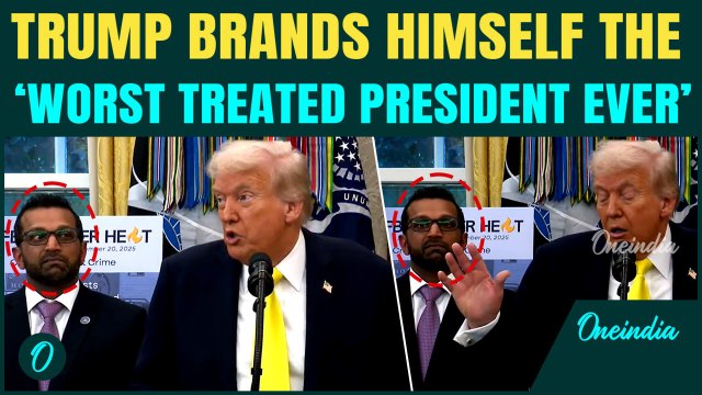 Trump’s MOST SHOCKING SPEECH; Claims He’s The WORST TREATED President in History; Slams His Enemies