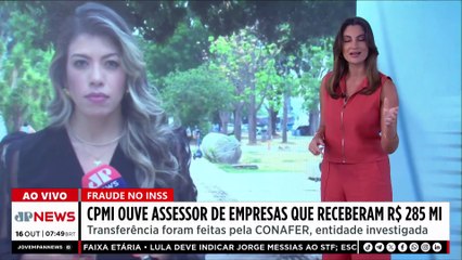CPMI do INSS ouve assessor ligado a empresas que receberam R$ 284,5 milhões