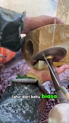 Dari Batu Kasar Jadi Gucci Mewah! Prosesnya Bikin Melongo!