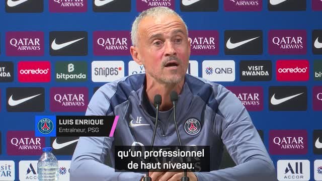 PSG - Luis Enrique : Je suis plus un grand-père qu’un sportif de haut niveau