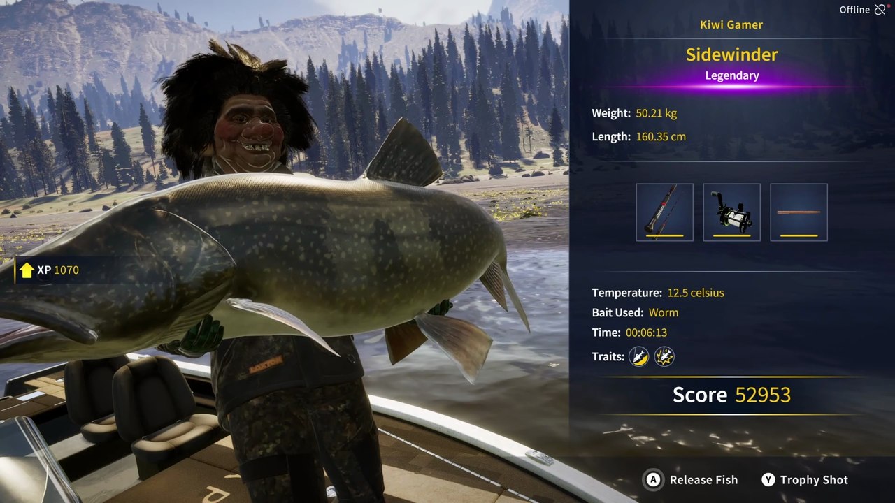Legendary Fish Sidewinder Call Of The Wild The Angler Golden Ridge Reserve 16 October 2025