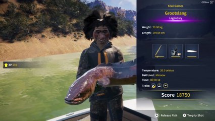 Legendary Fish Grootslang COTW The Angler Izilo Zasendulo Reserve 16 October 2025