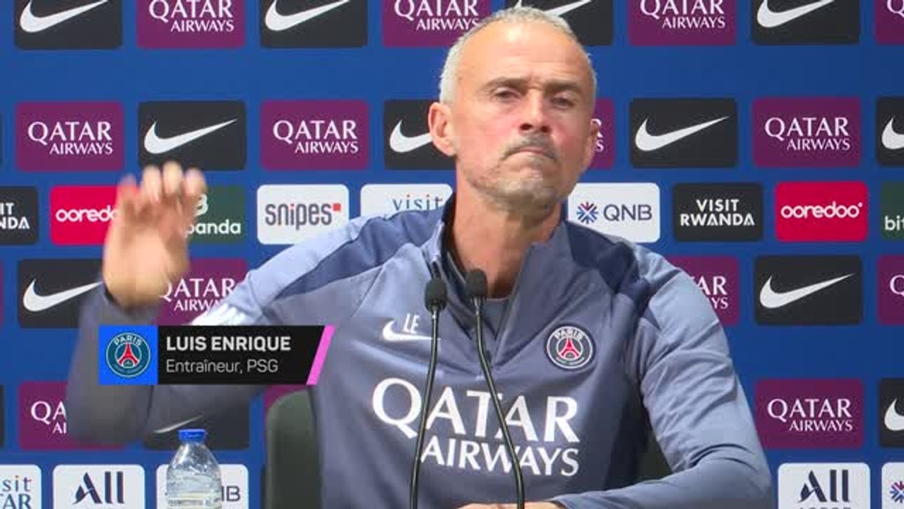 PSG - Luis Enrique sur Barcola : "Ce qui m’intéresse, c’est la santé et le niveau de mes joueurs"