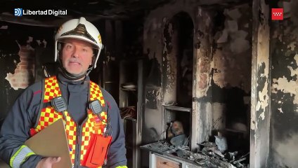 Un incendio sin heridos obliga a evacuar un bloque de viviendas en Rivas