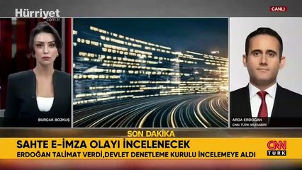 Cumhurbaşkanı Erdoğan talimatı verdi! Sahte e-İmza olayıyla ilgili inceleme başlatıldı