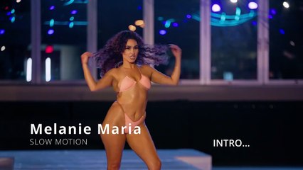 Melanie Maria in SLOW MOTION  Miami Swim Week at DAER