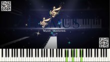 Beethoven Liszt Symphony No.5 In C Minor, Op.67 (Synthesia) 1. Allegro con brio (C minor) - Piano Tutorial