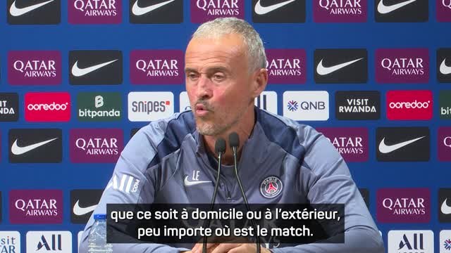 PSG - Luis Enrique s’attend à un match plus compliqué que d’habitude face à Strasbourg