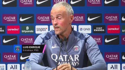 Luis Enrique s’attend à un match "plus compliqué que d’habitude" face à Strasbourg