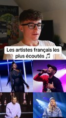 Les artistes français les plus écoutés #musique