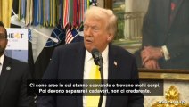 Trump: la ricerca dei resti degli ostaggi a Gaza è 