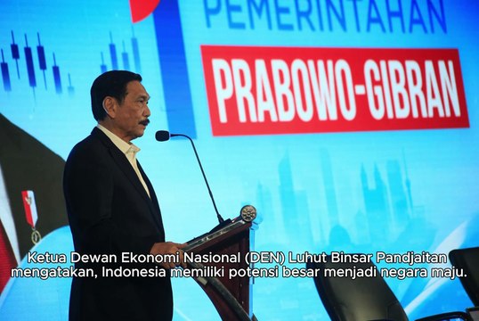 Luhut: Indonesia Punya Danantara dan INA untuk Jadi Motor Penggerak Pertumbuhan Ekonomi