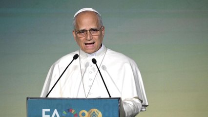 Papa Leone XIV alla Fao: «Uso della fame come arma di guerra è un crimine»