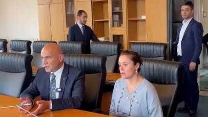 Yasemin Minguzzi'den AKP, MHP ve İyi Parti'ye ziyaret