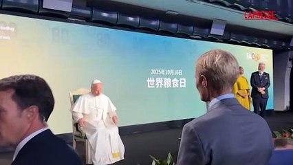 Papa Leone XIV alla Fao: "Uso della fame come arma di guerra ? un crimine"