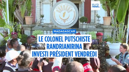 Madagascar : le colonel Randrianirina bientôt investi président