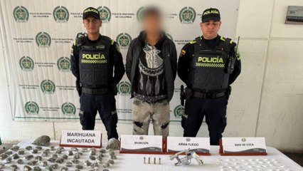 VIDEO | Así atraparon a un joven vendedor de drogas en Bogotá: captura se vio desde el aire