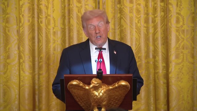 Trump makes the ROOM EXPLODE with laughter over Venezuelan ships remark