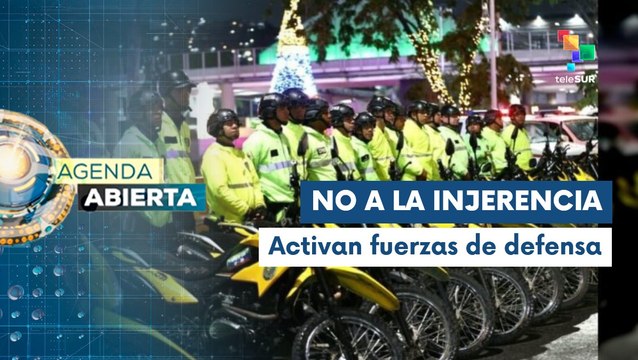 Venezuela realiza despliegue militar en defensa de su soberanía