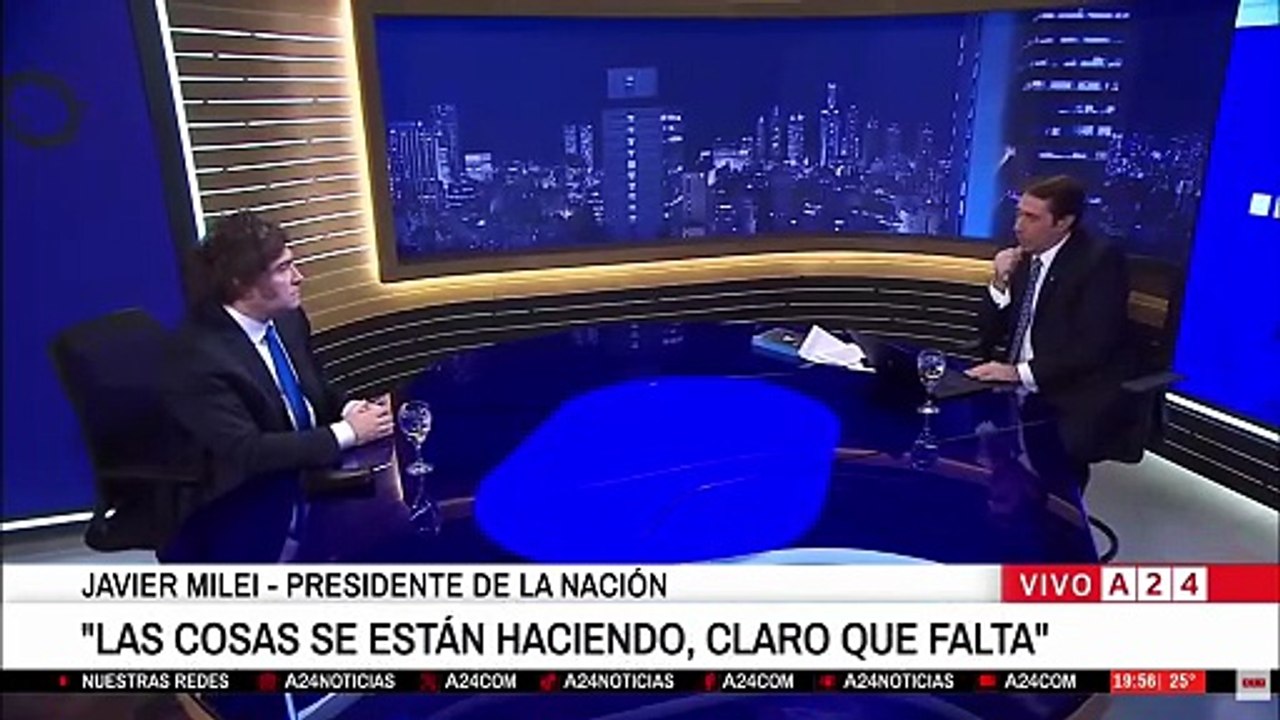 Javier Milei: "No creo que José Luis Espert tenga vínculos narco"
