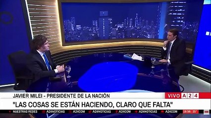 Javier Milei: "No creo que José Luis Espert tenga vínculos narco"