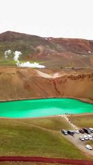 Krafla, Iceland, the biggest lava field in the world