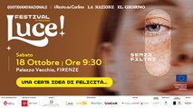 Festival Luce! 2025 | Sabato 18 Ottobre -  Una certa idea di felicità… (Parte 1)