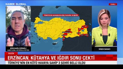 Türkiye'nin hava kalitesi sınıfta kaldı