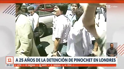 A 25 años de la detención de Pinochet en Londres