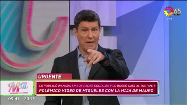 Empeora la situación entre Mauro Icardi y Wanda Nara por el polémico video de una de sus hijas