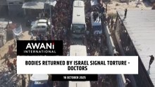 Bodies returned by Israel signal torture - doctors