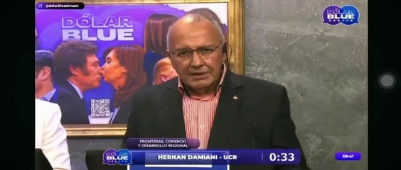 Candidato a diputado nacional Hernán Damiani