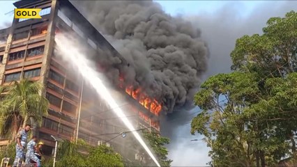 Huge blaze catches at Bangladesh factory, damages yet to be known