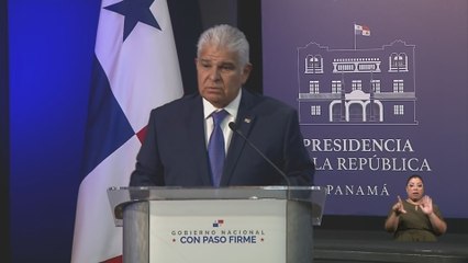 El presidente José Raúl Mulino confirmó rumores de supuestas 'amenazas' de parte de Estados Unidos a empresarios por sus relaciones comerciales con China.