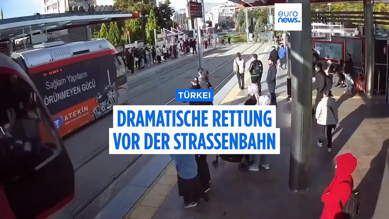 Video: Rettung in letzter Sekunde in der Türkei