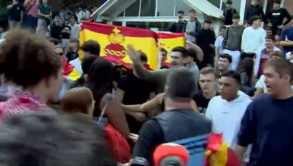 Los Mossos cargan en la UAB para separar un enfrentamiento entre estudiantes