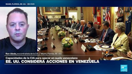 "CIA podría reclutar generales venezolanos para un golpe de Estado a Maduro": Ron Aledo
