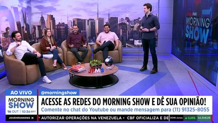 TRUMP X MADURO / EUA E BRASIL DEBATEM TARIFAÇO | MORNING SHOW - 16/10/2025