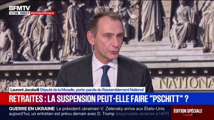 "Le budget ne sera pas voté, il sera imposé de force", regrette Laurent Jacobelli, député RN de la Moselle, après la non-censure du gouvernement Lecornu