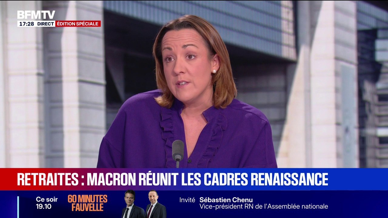 INFO BFMTV: Emmanuel Macron réunit des députés et des cadres de Renaissance pour parler de la réforme des retraites et de sa suspension