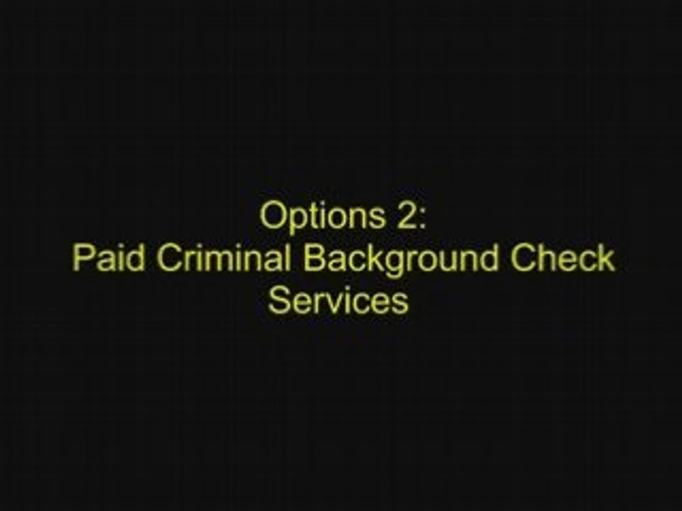 How To Conduct Free Criminal Background Checks Online